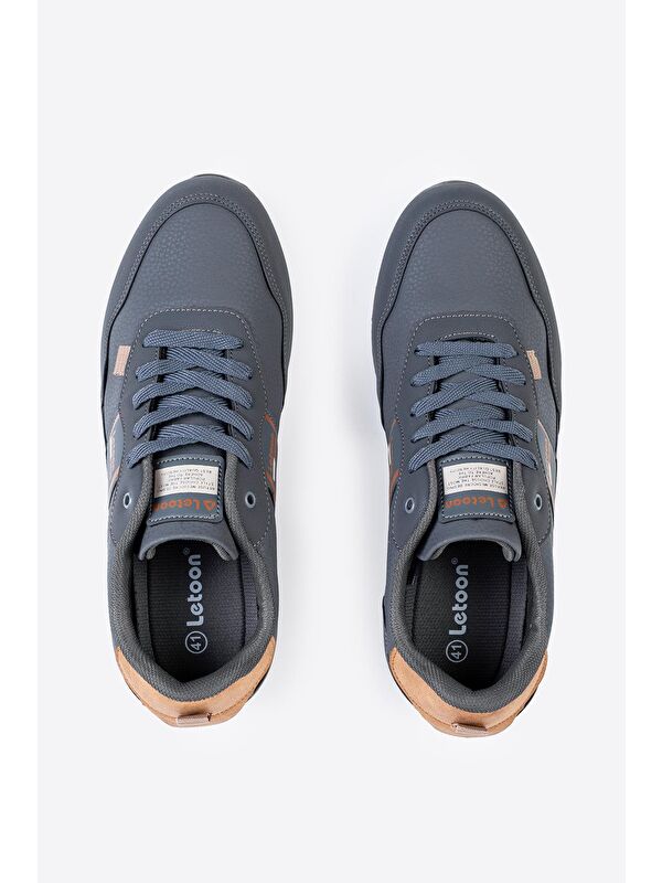 Baskılı Erkek Rahat Spor Ayakkabı - Görsel 7