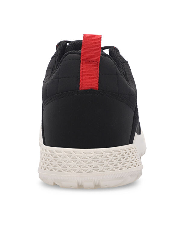 TERENTIY Erkek Sneaker Ayakkabı Siyah / Kırmızı - Görsel 7
