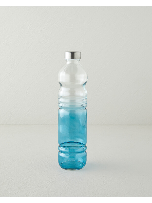 English Home Nova Cam Şişe 1000 ml Mavi