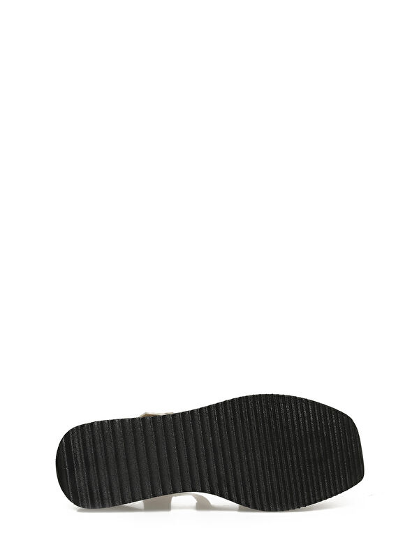 325064.Z 5FX Bej Kadın Dolgu Topuk Sandalet - Görsel 7