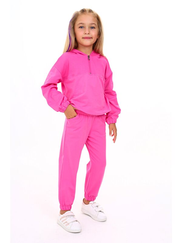 Toontoykids Kız Çocuk Armalı Eşofman Takım
