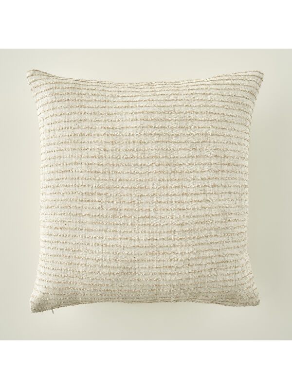 Bella Maison Bianca Dolgulu Dekoratif Yastık Krem (43x43 cm)