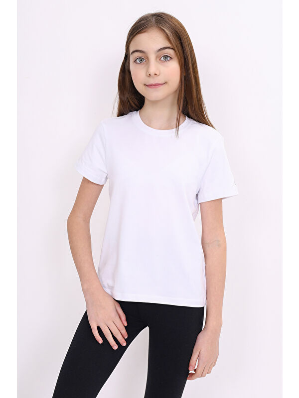 Toontoykids Kız Çocuk Baskılı Tişört
