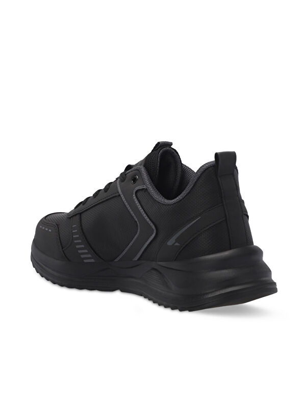 GOLDEN I Erkek Sneaker Ayakkabı Siyah / Siyah - Görsel 4