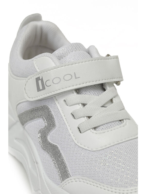 BURY F 5FX Beyaz Kız Çocuk Spor Ayakkabı - Görsel 8