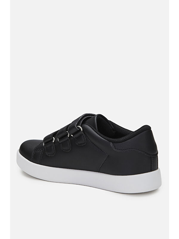 Oyo Işıklı Unisex Çocuk Siyah/Beyaz Sneaker - Görsel 4