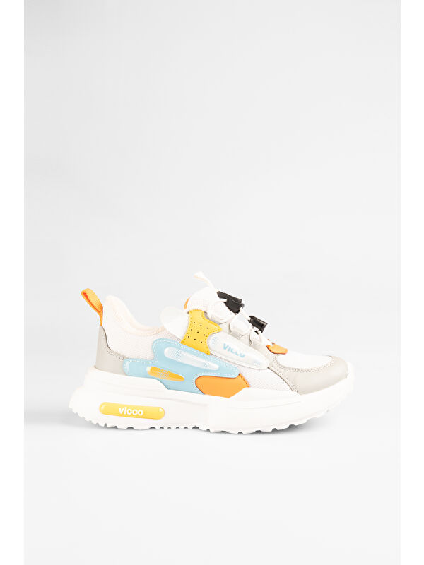 Cecelia Basic Erkek Genç Beyaz Spor Ayakkabı - Görsel 4