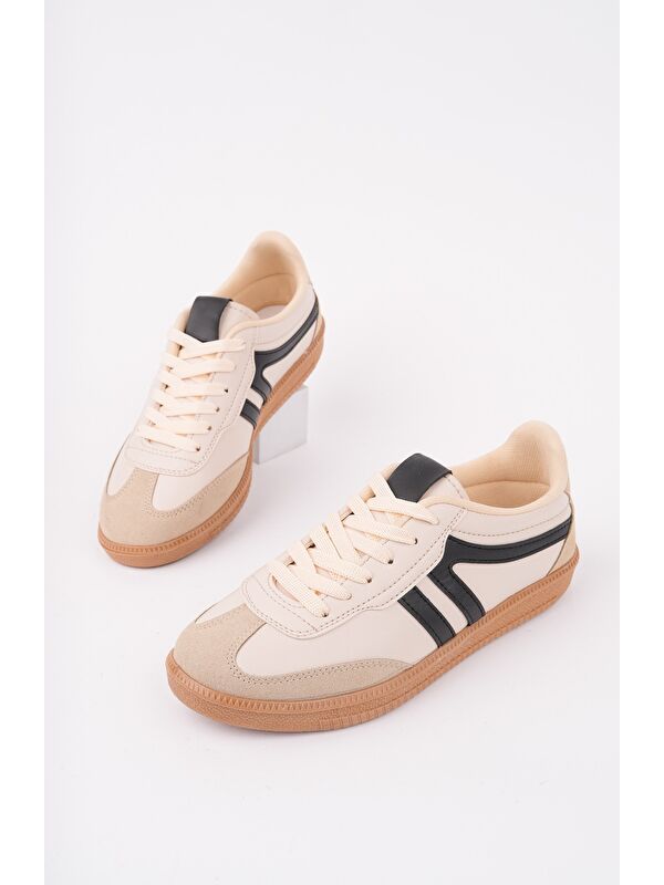 GARCİA Unisex Ortopedik Günlük Bağcıklı Yürüyüş Koşu Sneaker Spor Ayakkabı - Görsel 3