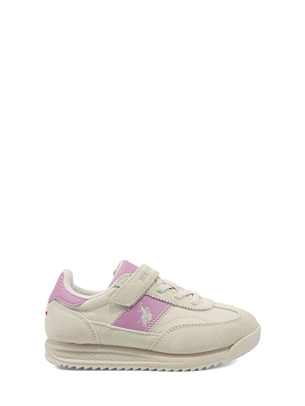 U.S. POLO ASSN. LANDE JR Bej Kız Çocuk Sneaker
