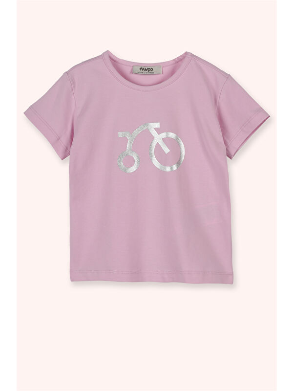 Panço Kız Çocuk Kısa Kollu T-shirt