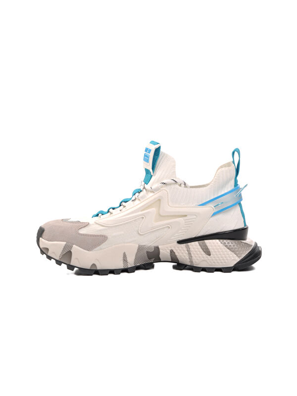 Beyaz Erkek Spor Ayakkabı 24K574 - Görsel 3