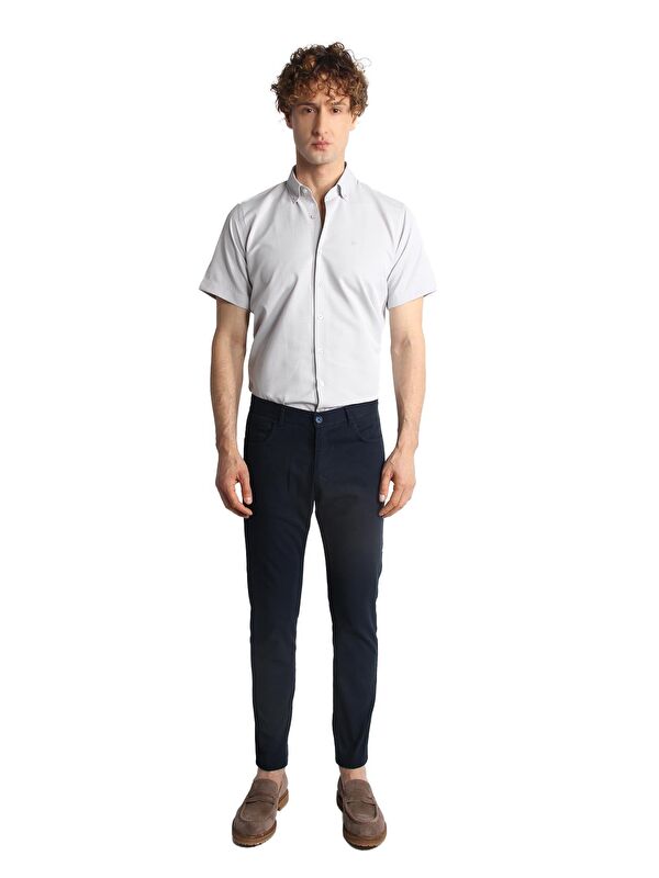 igs Erkek Lacivert Slim Fit / Dar Kalıp Pantolon