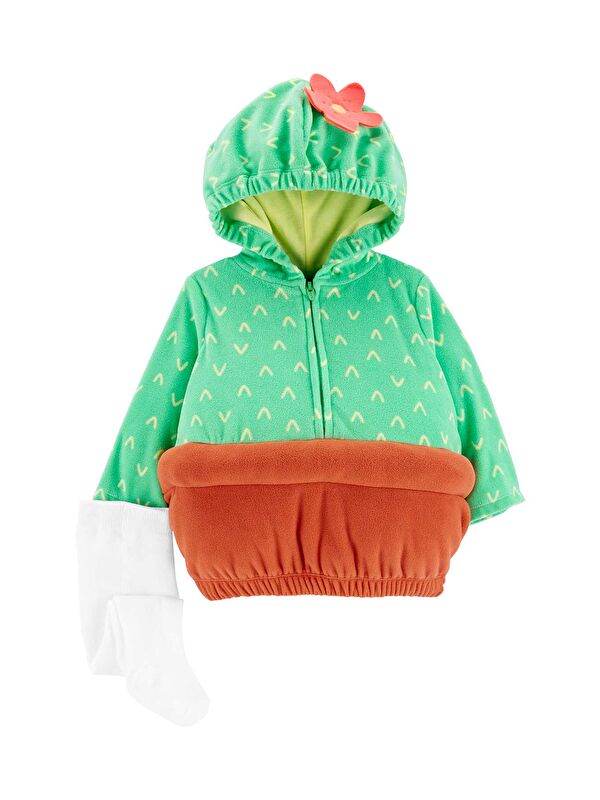Carter's Kız Bebek Kaktüs Kostüm Yeşil -