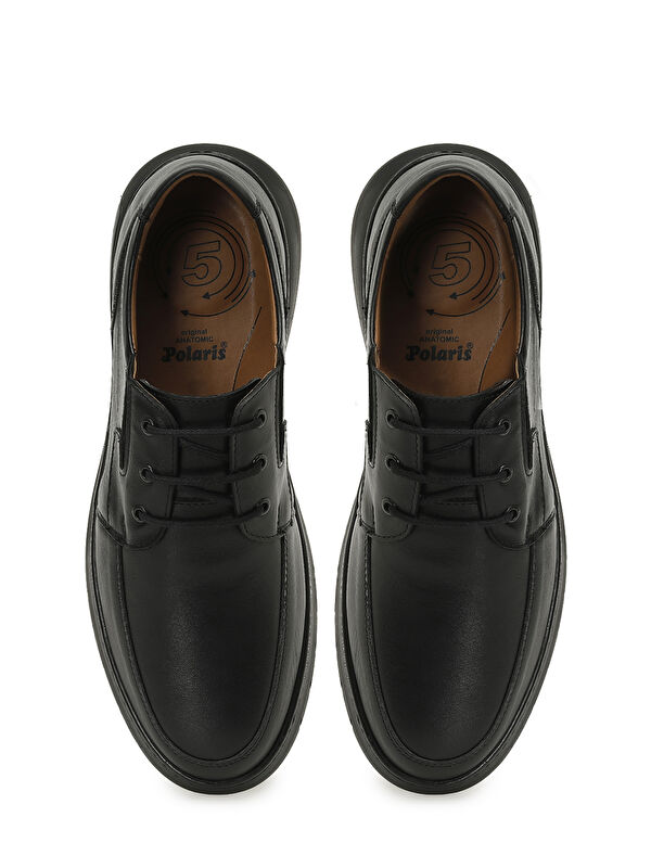 109042.M 5PR Siyah Erkek Rahat Ayakkabı - Görsel 5