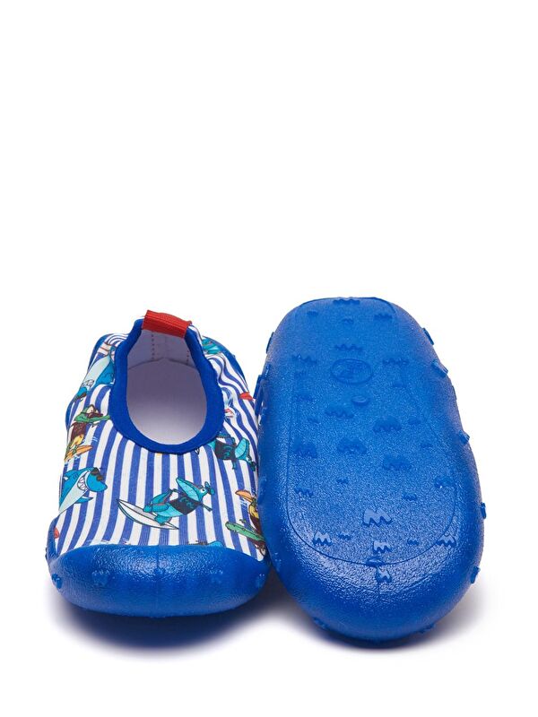 Sörfçü Balık Erkek Çocuk Kaydırmaz Tabanlı Deniz Ayakkabısı - Görsel 4