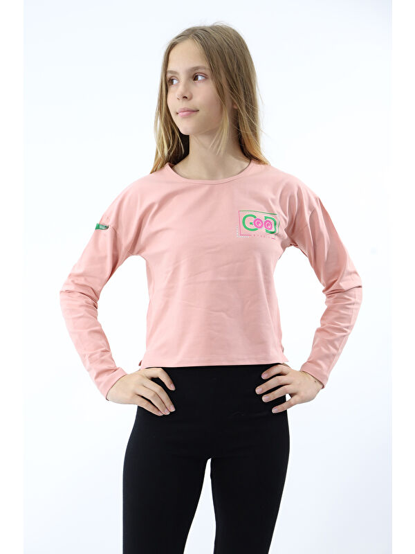 Toontoykids Kız Çocuk Baskılı Tişört