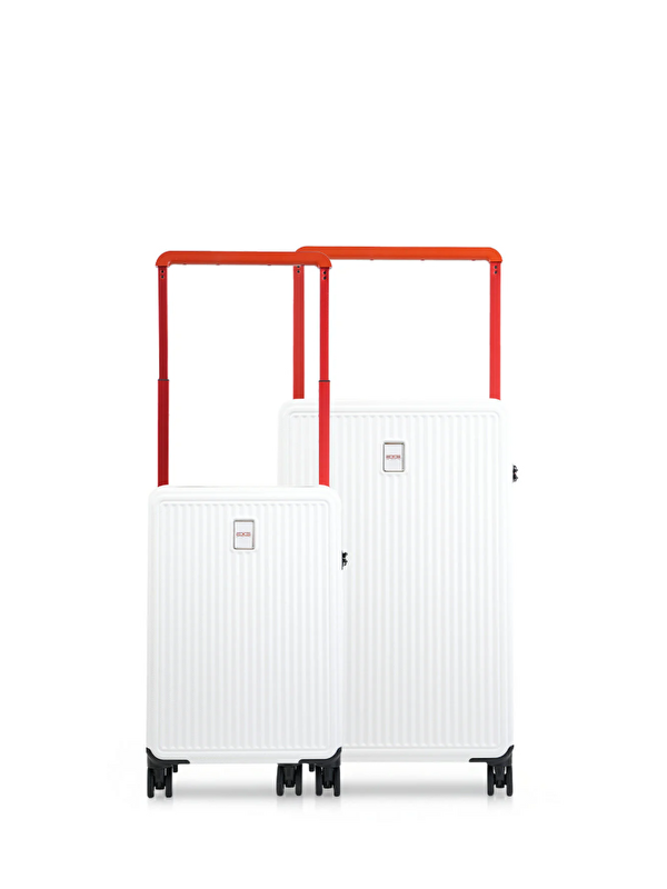 Ground İnce Çizgili Ametis 2'li Set Valiz 010737