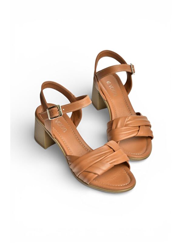 Fox Shoes Bej Fox Shoes Sandalet Kadın P555456303