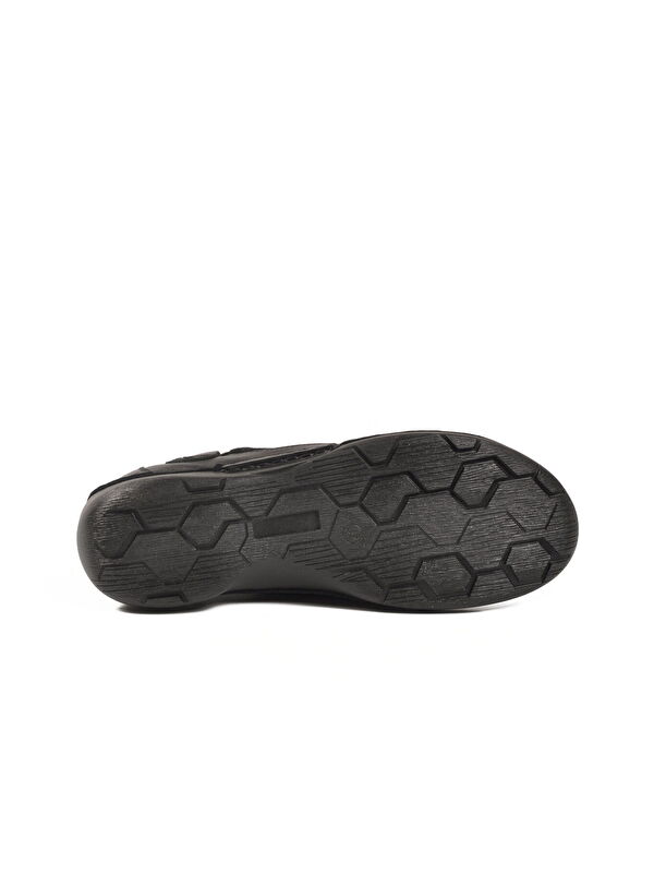 Ayakmod Siyah Ayakmod Premium Hakiki Deri Anatomik Kadın Casual Ayakkabı 44284 Z