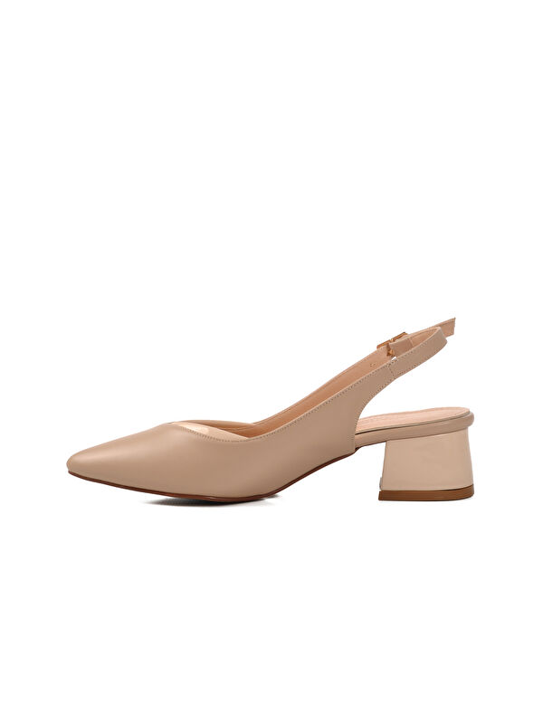 Bej Kadın Abiye Ayakkabı 357115 Z - Görsel 3