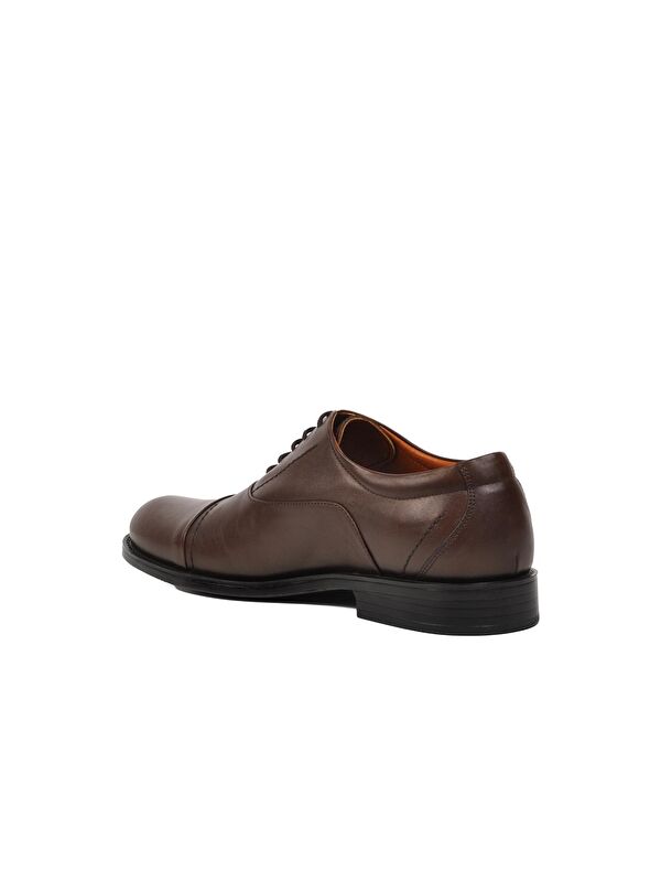 Premium Kahve Hakiki Deri Erkek Klasik Ayakkabı 03259 - Görsel 5