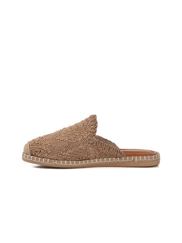 Taba Önü Kapalı Triko Kadın Terlik 542042 Z - Görsel 3