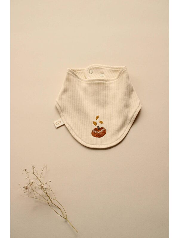 Oh La La Koala For Little Ones Balkabağı Nakışlı Fular Önlük