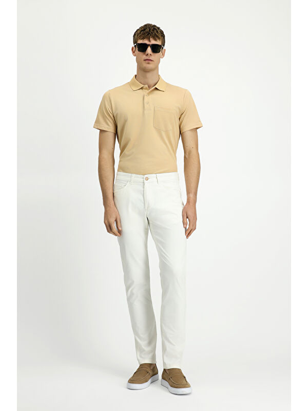 Kiğılı Regular Fit Elastanlı Kanvas /  Chino Pantolon