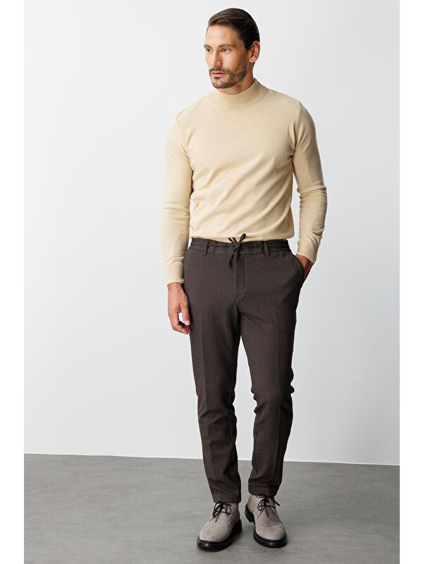 igs Erkek Kahve Dynamic Fit Std Pantolon
