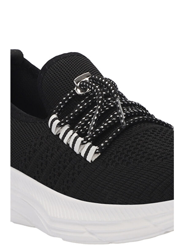 BENGAL I Kadın Sneaker Ayakkabı Siyah / Beyaz - Görsel 5