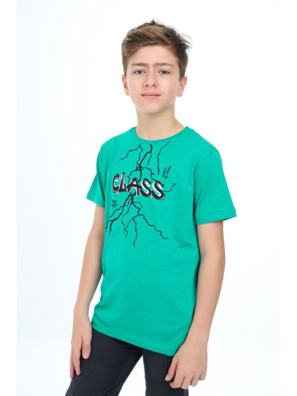 Toontoykids Erkek Çocuk Baskılı Tişört