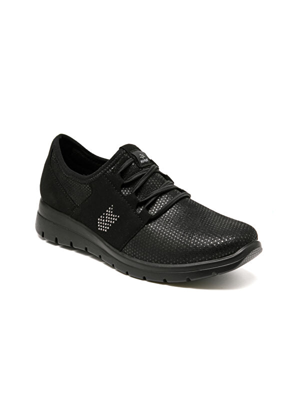 Fly Flot Kadın Klasik Ayakkabı 27 T18 SX CLOTH WOMAN Black