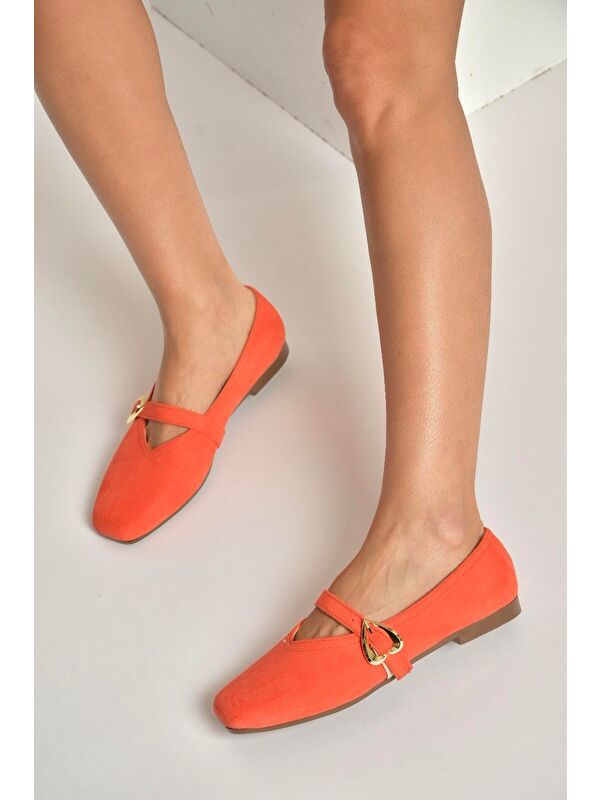 Fox Shoes Pembe Fox Shoes Babet Kadın Y726632602