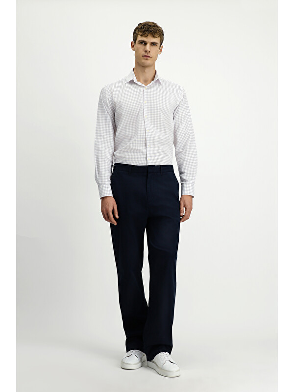 Kiğılı Regular Fit Elastanlı Kanvas /  Chino Pantolon
