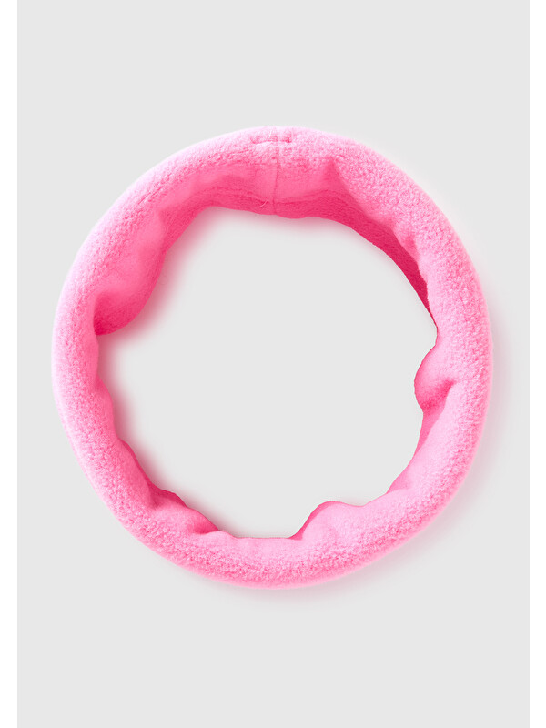 United Colors Of Benetton Erkek Bebek Pembe Logo Detaylı  Boyunluk