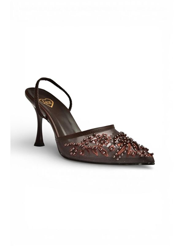 Fox Shoes Kahverengi Kadın Topuklu Ayakkabı Y726462415