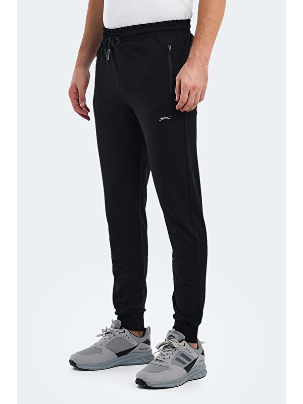 SLAZENGER OGNEN I Erkek Jogger Eşofman Altı Siyah