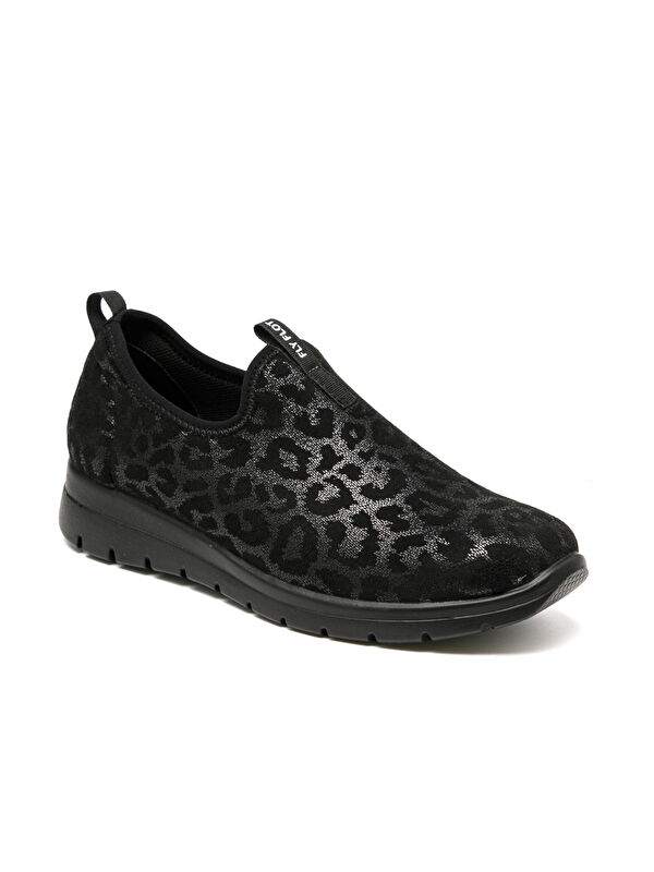 Fly Flot Kadın Sneaker 27 T12 AX CLOTH WOMAN Black