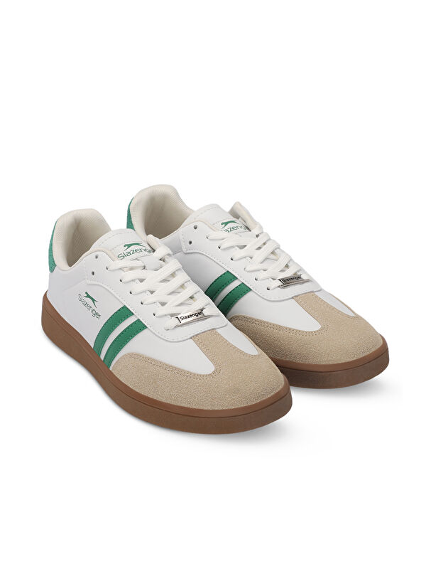 POUND I Erkek Sneaker Ayakkabı Beyaz / Yeşil - Görsel 3