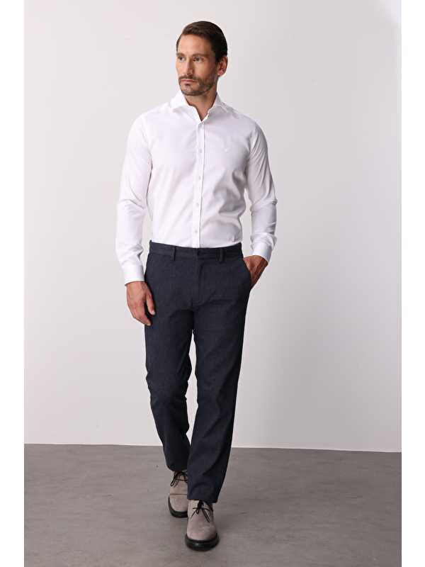 igs Erkek Lacİvert  / Rahat Kalip Std Pantolon