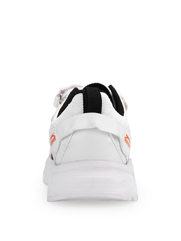 KANNER Kız Çocuk Sneaker Ayakkabı Beyaz / Turuncu - Görsel 7