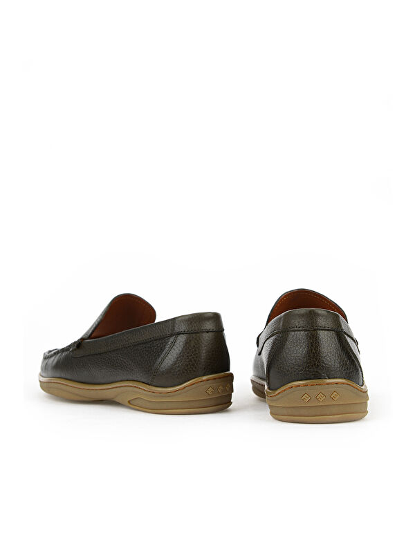 Ziya Ayakkabi Kahverengi Ziya Ayakkabi Hakiki Erkek Deri Günlük 1611064Z213