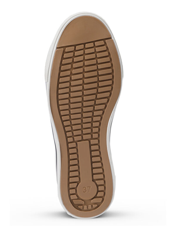 SUPER I Sneaker Kadın Ayakkabı Bej - Görsel 8