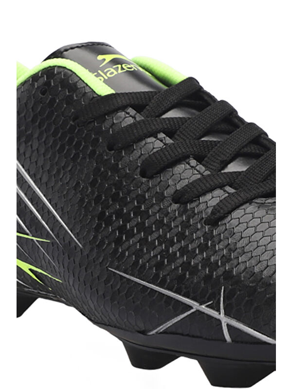 CARLO I Erkek Futbol Ayakkabı Siyah / Yeşil - Görsel 5