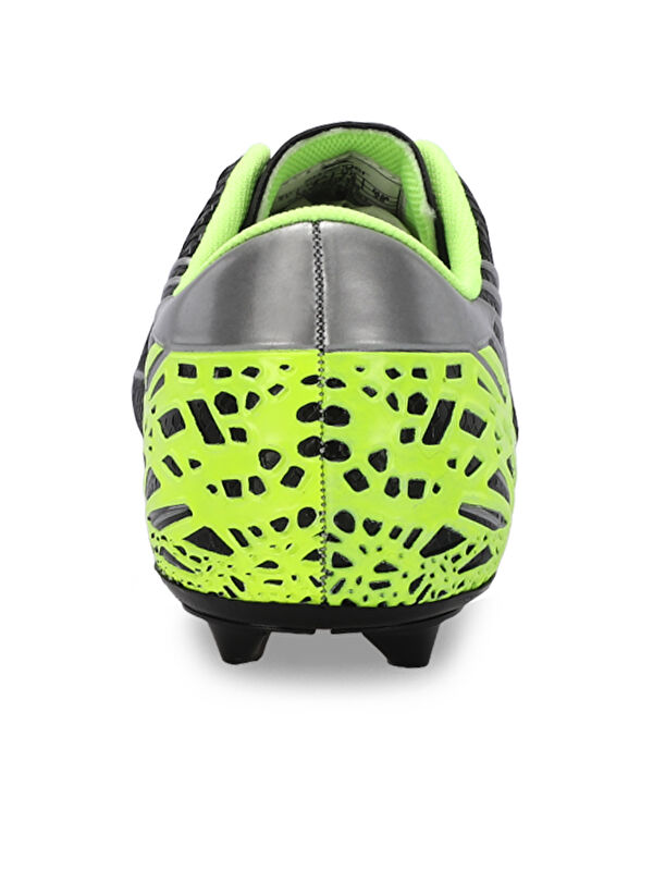 CARLO I Erkek Futbol Ayakkabı Siyah / Yeşil - Görsel 7