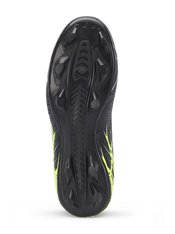 CARLO I Erkek Futbol Ayakkabı Siyah / Yeşil - Görsel 8