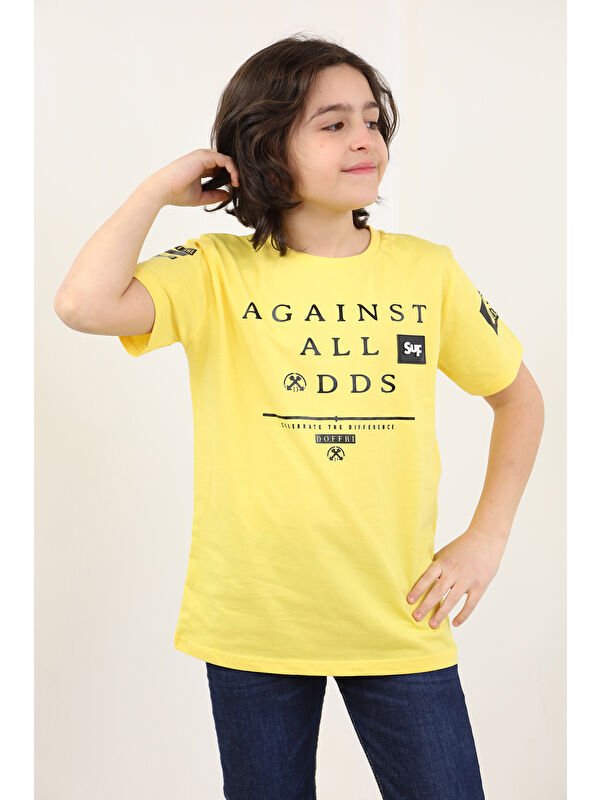 Toontoykids Erkek Çocuk Baskılı Tişört