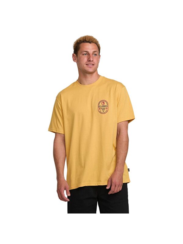 Billabong Sunny Daze Premium Ss Erkek Sarı Tişört