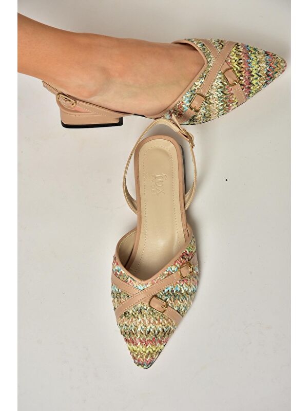 S9605431 Multi Kadın Babet Ayakkabı - Görsel 3
