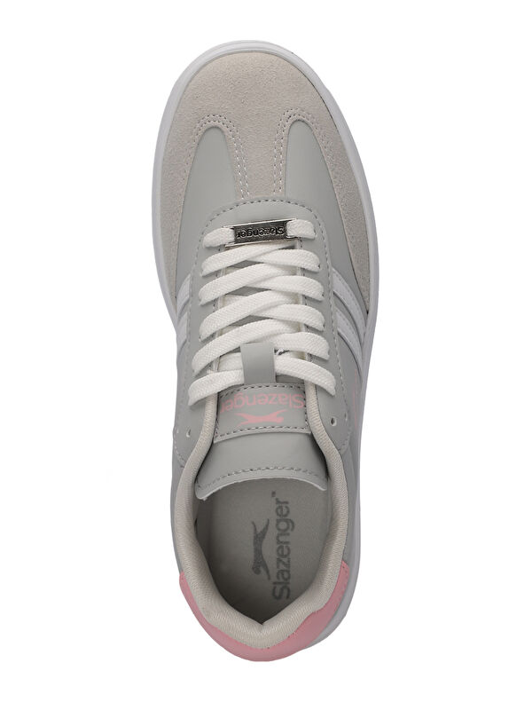 POUND I Kadın Sneaker Ayakkabı Gri / Pembe - Görsel 6